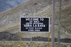 Cusco - Puno - Abra La Raya
