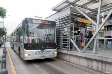 Verkehr in Lima Metropolitano