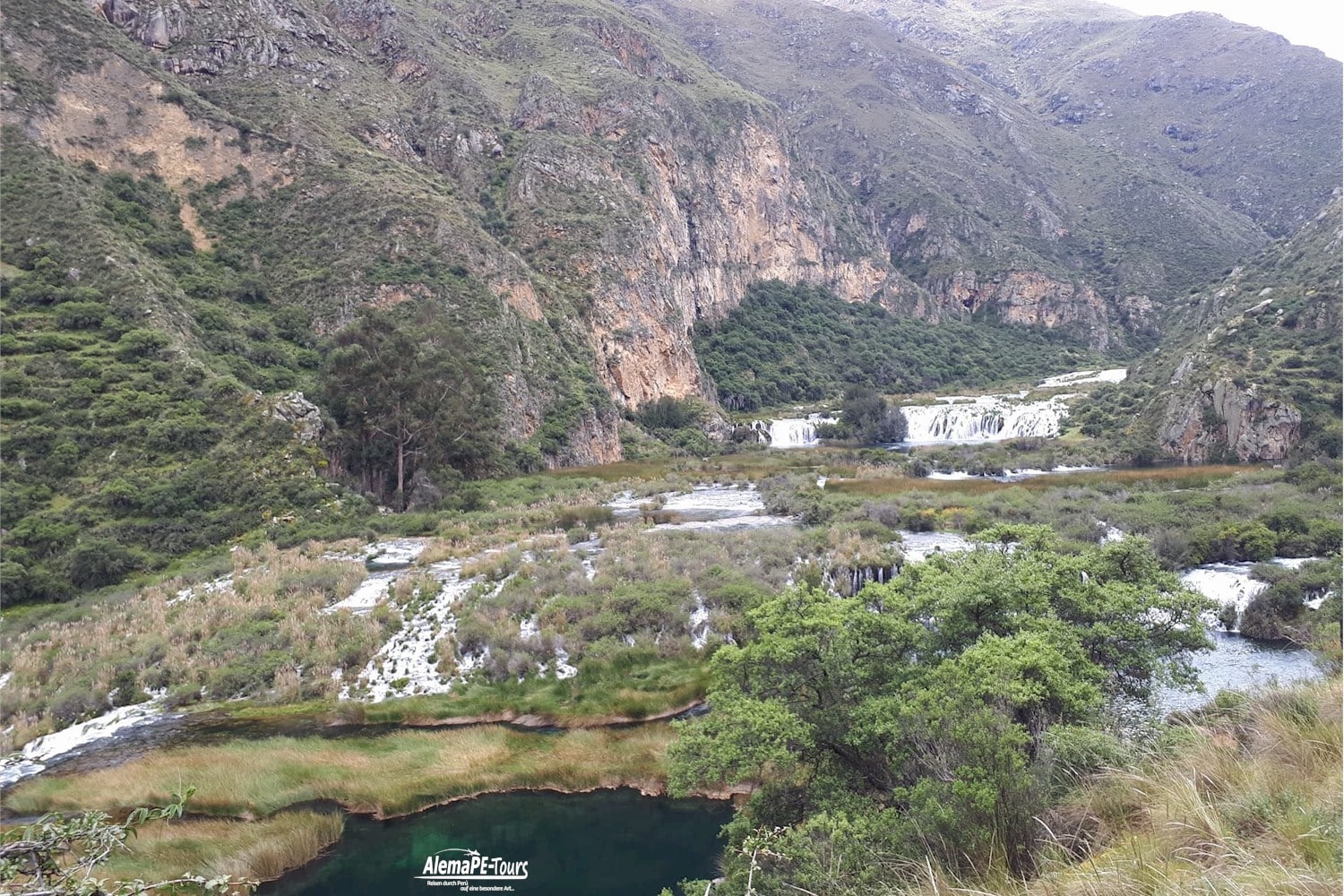 Huancaya - Vilca Falls