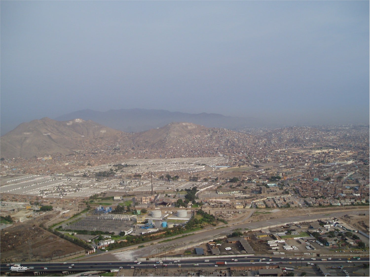 Lima - Vista desde Mirador San Cristobal