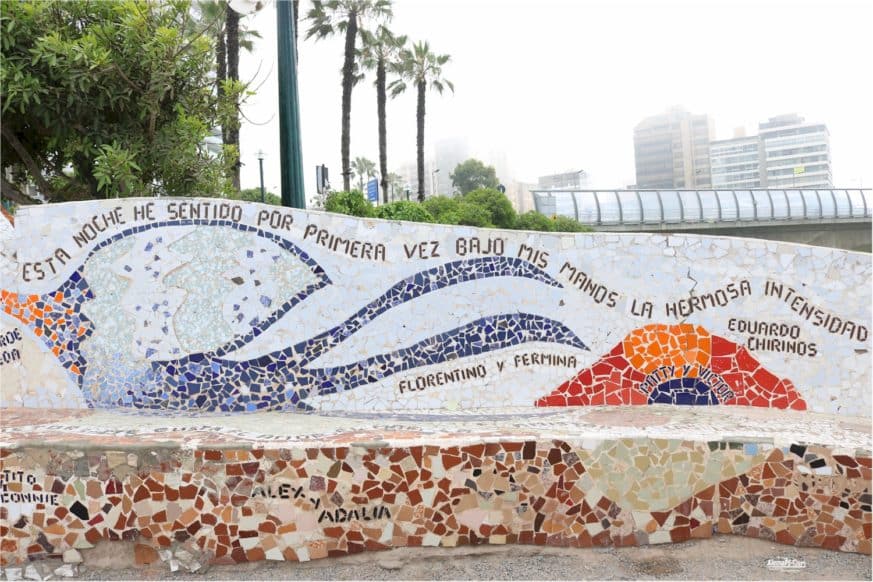 Lima - Miraflores - Costa Verde - Parque del Amor