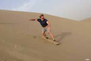 Oase Huacachina - Sandboarding