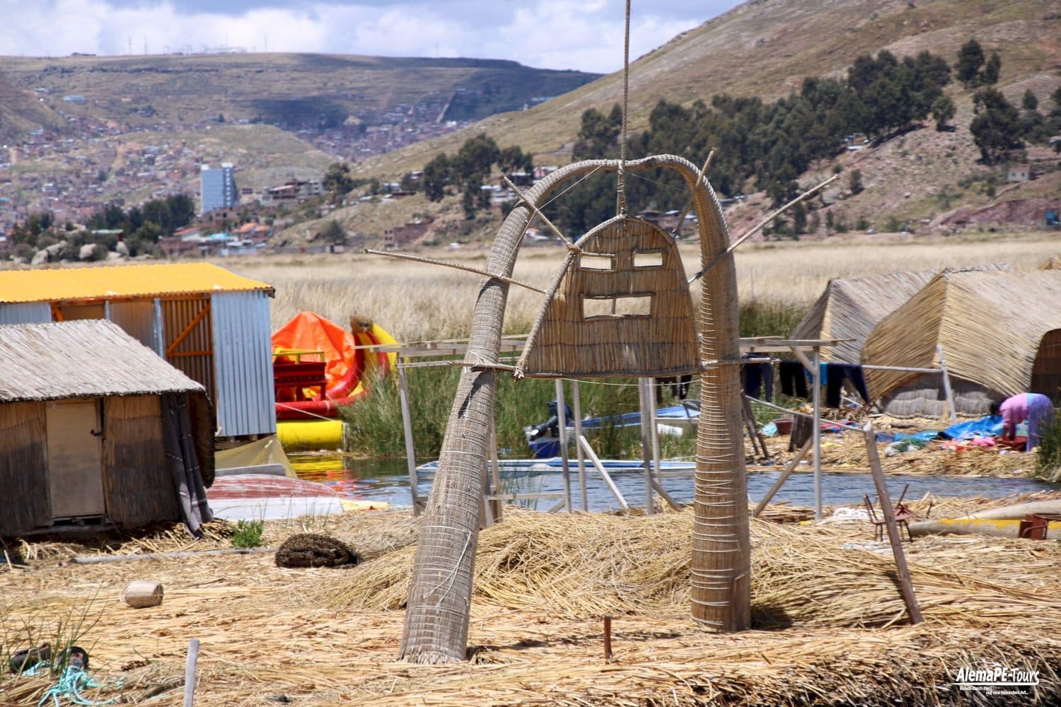 Puno - Lago Titicaca - Los islas flotantes de los Uros